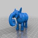 3D打印模型小象