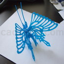 3D打印模型蝴蝶