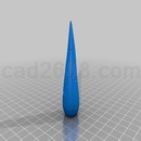 3D打印模型一颗胡萝卜