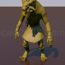 3D打印模型复杂的怪兽