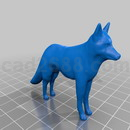 3D打印模型狐狸2