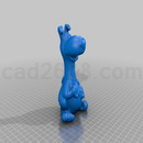 3D打印模型小狗