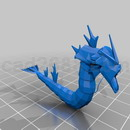 3D打印模型愤怒的龙