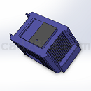 变频器3D模型Solidworks设计