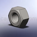 螺母3D模型Solidworks设计