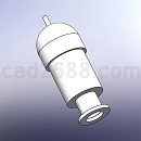 ZJ-52T真空规管(KF16)模型Solidworks设计