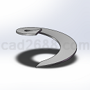 叶片模型Solidworks