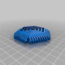 3D打印模型足球灯