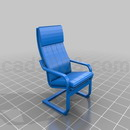 3D打印模型办公椅
