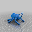 3D打印模型甲虫