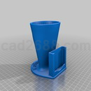 3D打印模型包含底座的咖啡杯