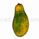 3D打印模型木瓜