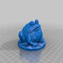 3D打印模型花园蟾蜍