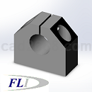 法国FLI轴支撑座FGWA和FGWH模型Step/iges/stl格式
