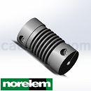法国NORELEM23000挠性联轴器模型Step/iges/stl格式