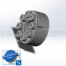 德国TEA_GER轴链接器可膨胀套管Step/iges/stl格式