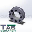 德国TAS收缩盘52型Step/iges/stl格式