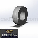 德国TRELLEBORG-U形圈H系列模型Step/iges/stl格式
