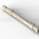 3D打印模型长笛