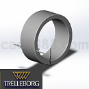 德国TRELLEBORG引导带模型Step/iges/stl格式