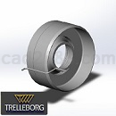 德国TRELLEBORG镜像膨胀密封件PDR_A模型Step/iges/stl格式