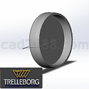 德国TRELLEBORG保护密封防护盖YJ38模型Step/iges/stl格式