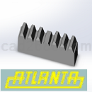 德国ATLANTA齿条Step/iges/stl格式