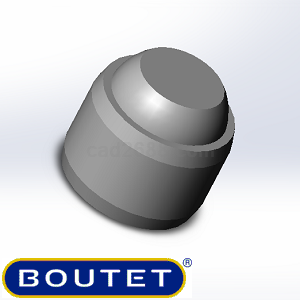法国BOUTET支撑承头00303_003模型Step/iges/stl格式