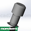 法国NORELEM支撑件脚02010模型Step/iges/stl格式