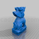 3D打印模型麒麟