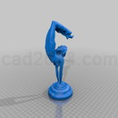 3D打印模型舞者