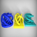 3D打印模型打结笔筒