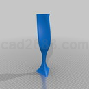 3D打印模型香槟杯