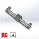 英国RS_COMPONENTS传动轴直线导引系统L100模型Solidworks设计