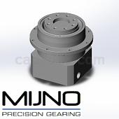 法国MIJNO行星齿轮减速器BDB120模型Step/iges/stl格式