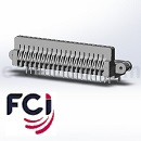 新加坡FCI2.4MM可拆卸接头Step/iges/stl格式