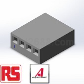 联合王国RS_COMPONENTS接头100模型Step/iges/stl格式