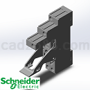 施耐德SCHNEIDER_ELECTRIC控制继电器1CO模型Solidworks设计