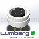 德国LUMBERG圆形连接器0403模型Slodworks设计