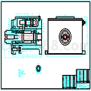 铣削组合机床及其主轴组件设计CAD图纸