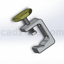 医疗仪器床头夹具Solidworks设计