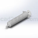 医用注射器模型Step/iges/stl格式