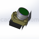 电气柜按钮开关Solidworks设计