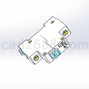 1P空气开关Solidworks设计