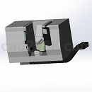CNC铣床模型Step/iges/stl格式