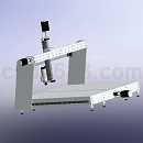 数控切割机模型CNC_TOP机床Solidworks设计