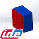 西班牙IDE配电箱模型Step/iges/stl格式