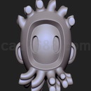 3D打印模型鱿鱼宝宝