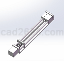 直线丝杆导轨Solidworks模型
