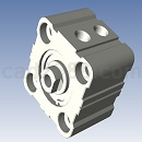 气缸ACQ16-5模型STP格式